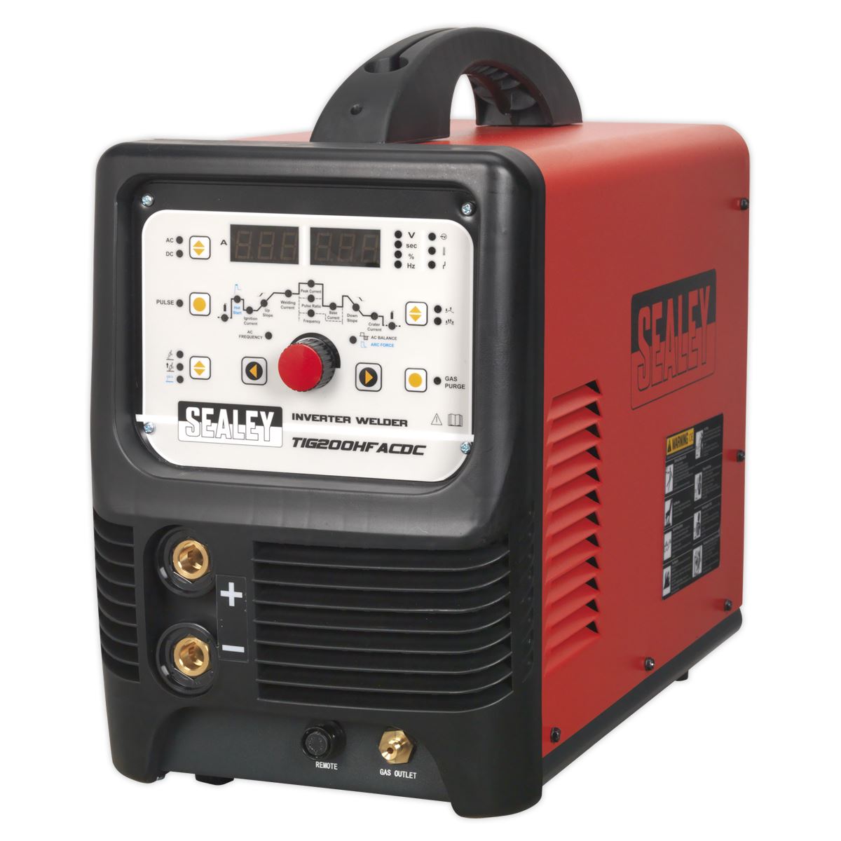 Sealey TIG/MMA HF AC/DC Inverter Welder 200A 230V TIG200HFACDC