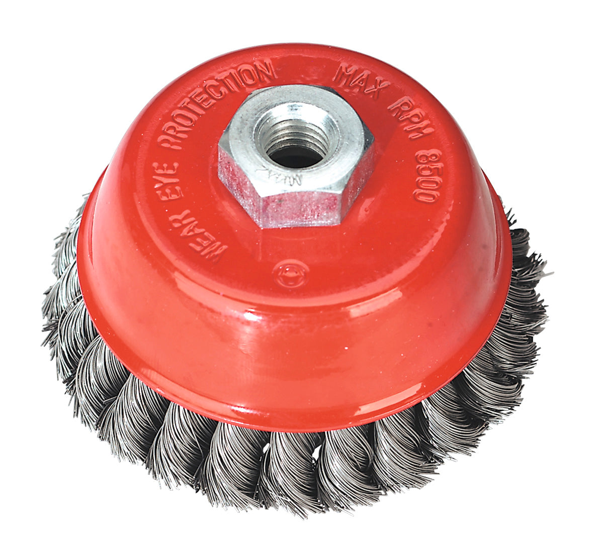 Sealey Twist Knot Wire Cup Brush �100mm M14 x 2mm TKCB100