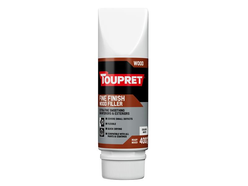 Toupret Fine Finish Wood Filler 400g Ready To Use Paint And Stain TOUTTLPWF04