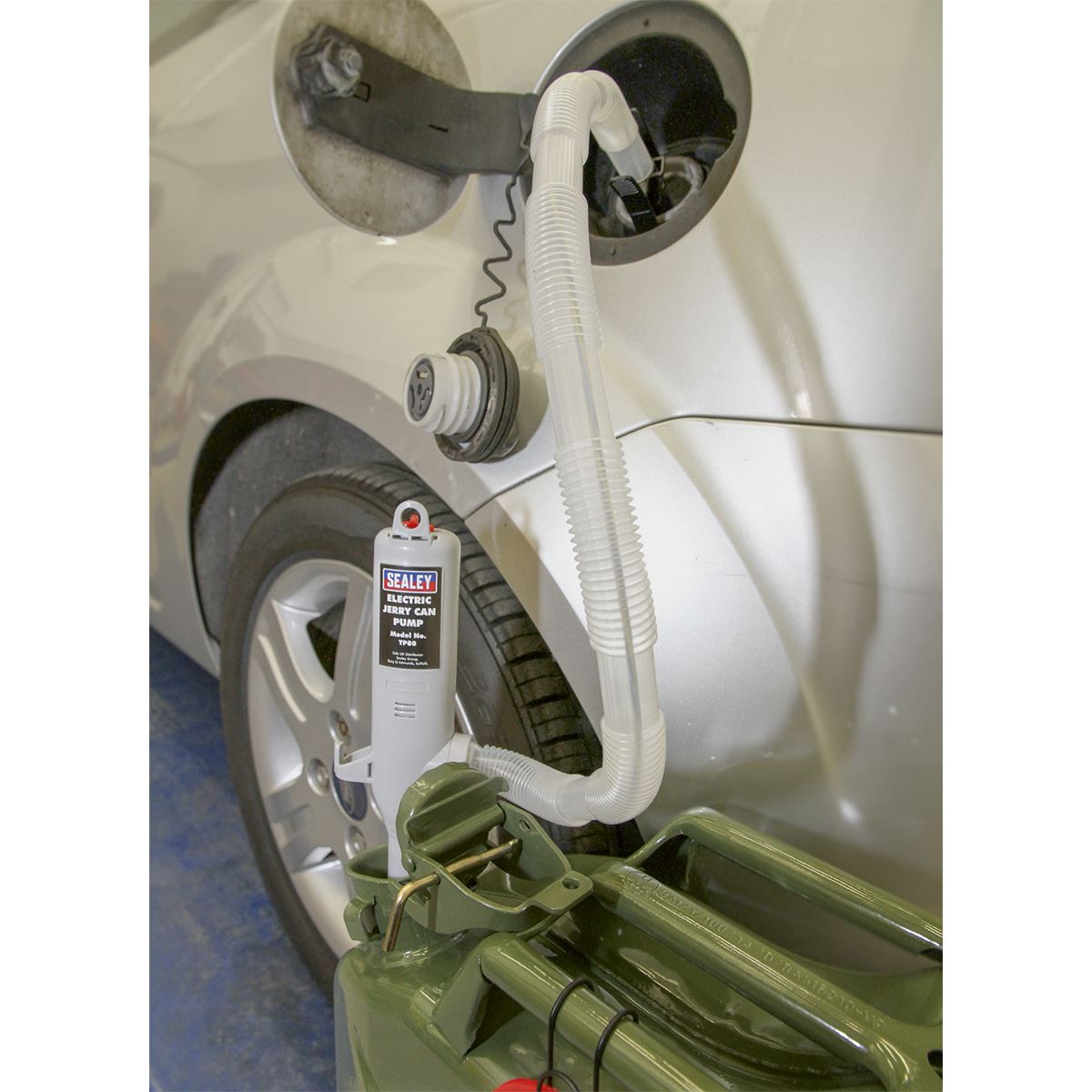 Sealey Jerry Can Pump Battery Operated TP80