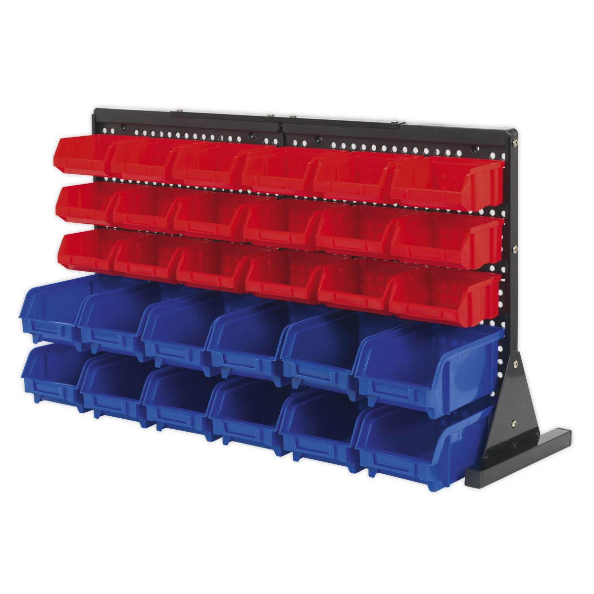 Sealey Bin Storage System Bench Mounting 30 Bins TPS1218