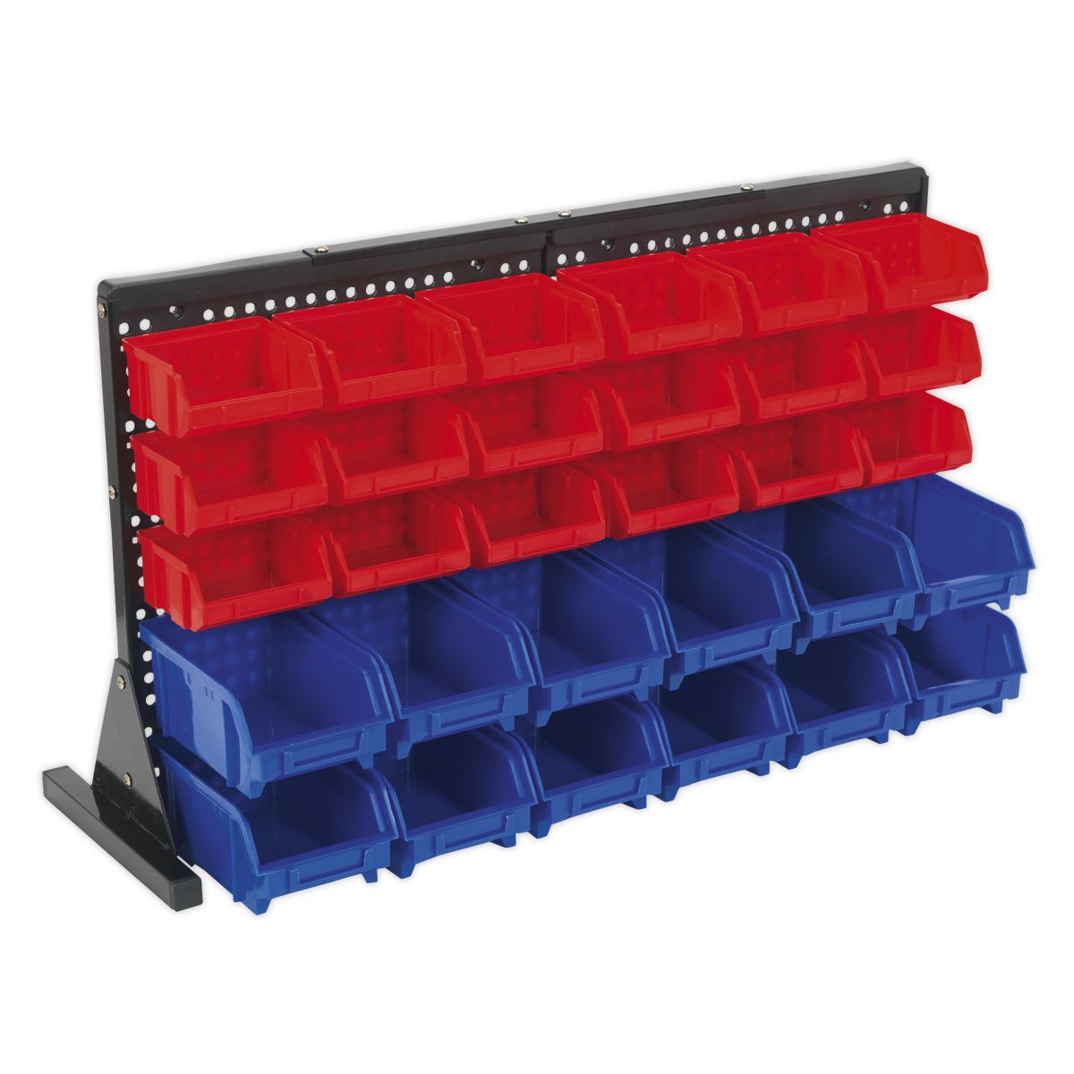 Sealey Bin Storage System Bench Mounting 30 Bins TPS1218
