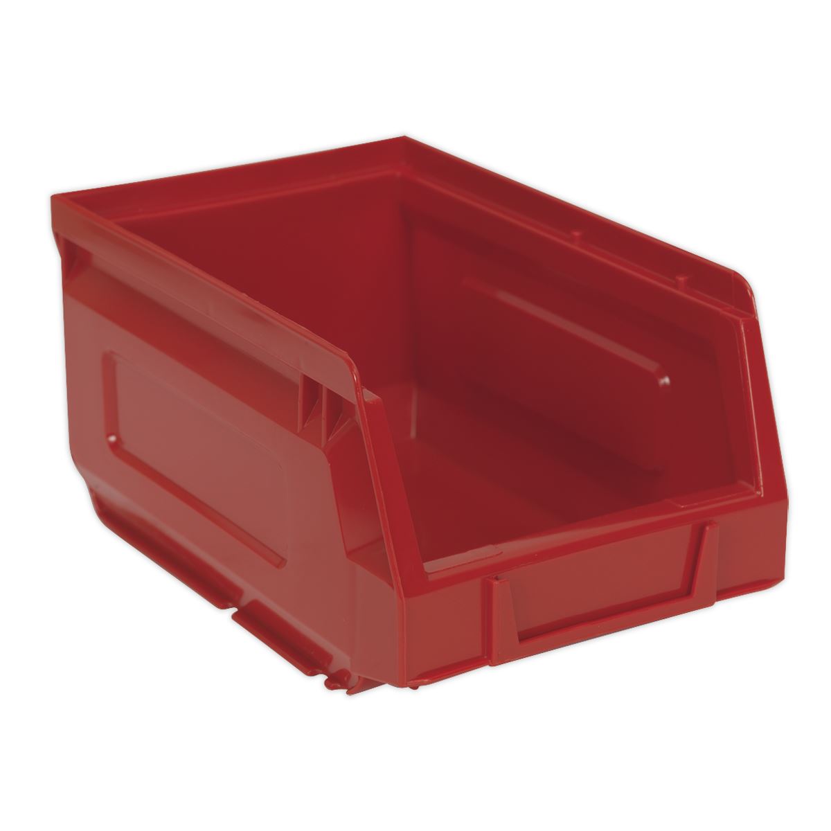 Sealey Plastic Storage Bin 105 x 165 x 85mm - Red Pack of 24 TPS224R