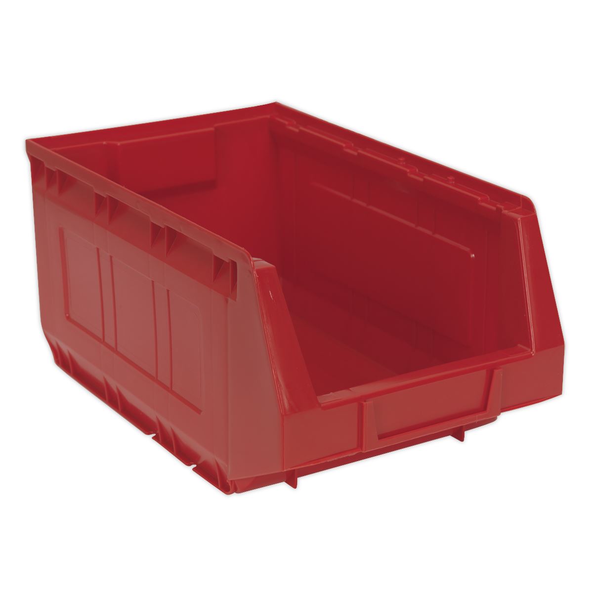 Sealey Plastic Storage Bin 210 x 355 x 165mm - Red Pack of 12 TPS412R