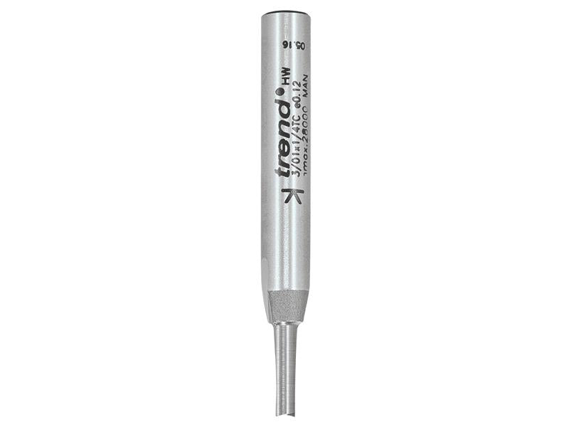 Trend 3/01 x 1/4 TCT Two Flute Cutter 4.0 x 11mm TRE30114TC
