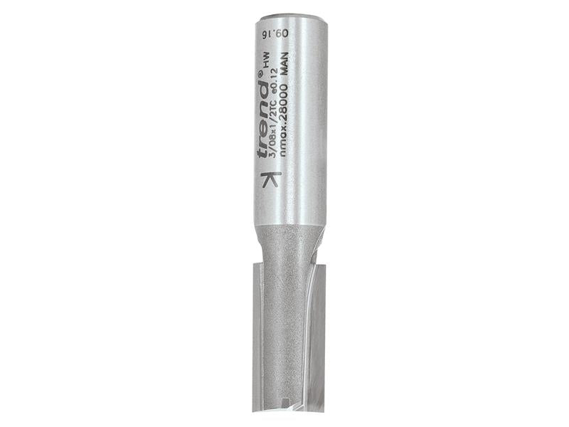 Trend 3/08 x 1/2 TCT Two Flute Cutter 12.7 x 25mm TRE30812TC