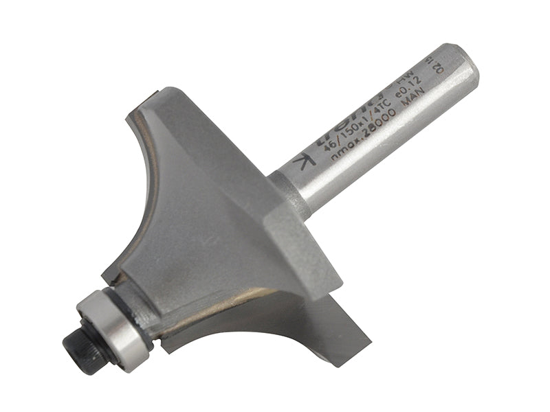 Trend 46/150 x 1/4 TCT Bearing Guided Ovolo & Round Over 12.7mm Radius TRE4615014TC