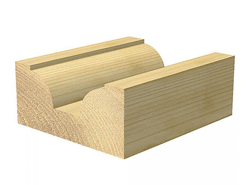 Trend 7/01 x 1/4 TCT Ovolo & Round Over 2.5mm Radius TRE70114TC