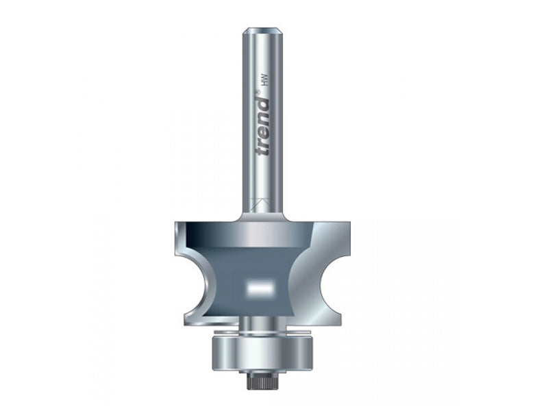 Trend 9/72 x 1/4 TCT Bearing Guided Corner Bead Cutter 4.8 Radius TRE97214TC