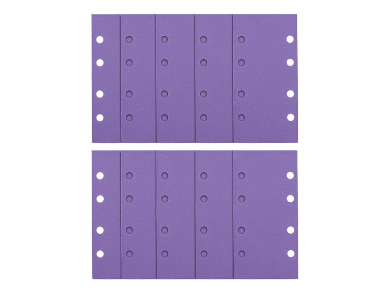 Trend Aluminium Oxide 1/3 Sanding Sheets 93 x 185mm 180G (Pack 10) TREABTHD180A