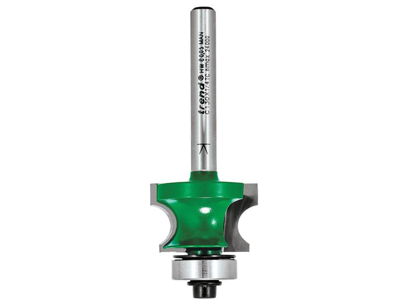 Trend C130 x 1/4 TCT Bearing Guided Corner Bead 4.8mm Radius TREC13014TC