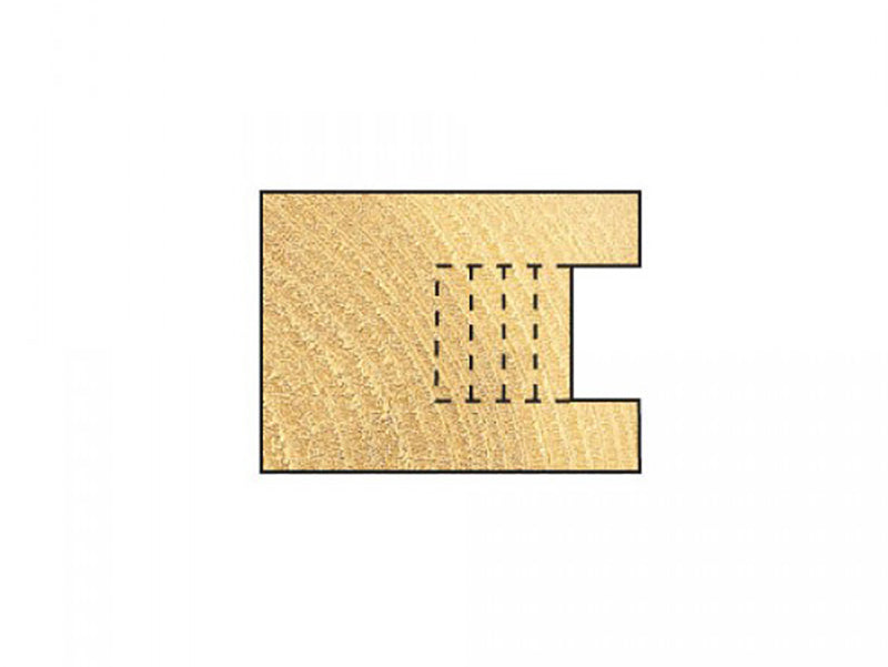Trend C145 x 1/4 TCT Bearing Guided Slotting Cutter 6.3mm TREC14514TC