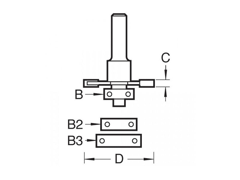 Trend C152 x 1/2 TCT Bearing Guided Biscuit Jointer 4.0 x 37.2mm TREC15212TC