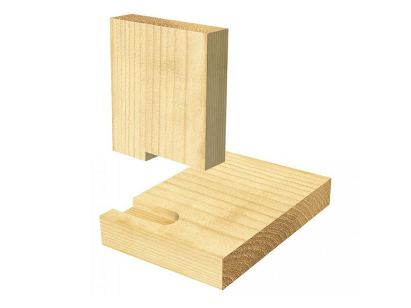Trend C153 x 1/2 TCT Two Flute Workshop Cutter 12.7 x 50.0mm TREC15312TC