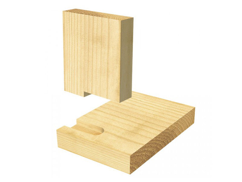 Trend C153D x 1/2 TCT Two Flute Workshop Cutter 12.7 x 50.0mm TREC153D12TC