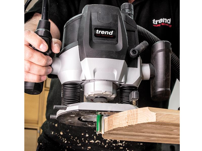 Trend Bearing Guided 3° Undercut Router Bit TREC21412TC