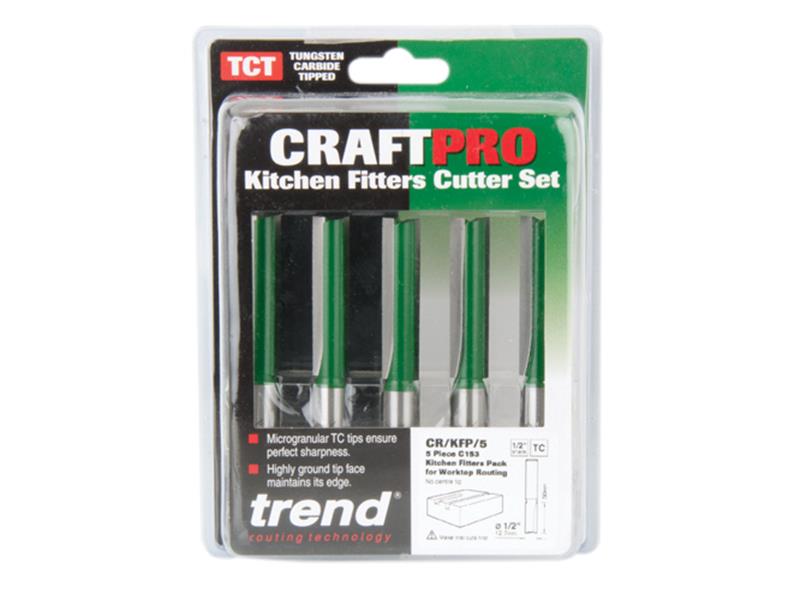 Trend CR/KFP/5 Kitchen Fitters Set, 5 Piece TRECRKFP5