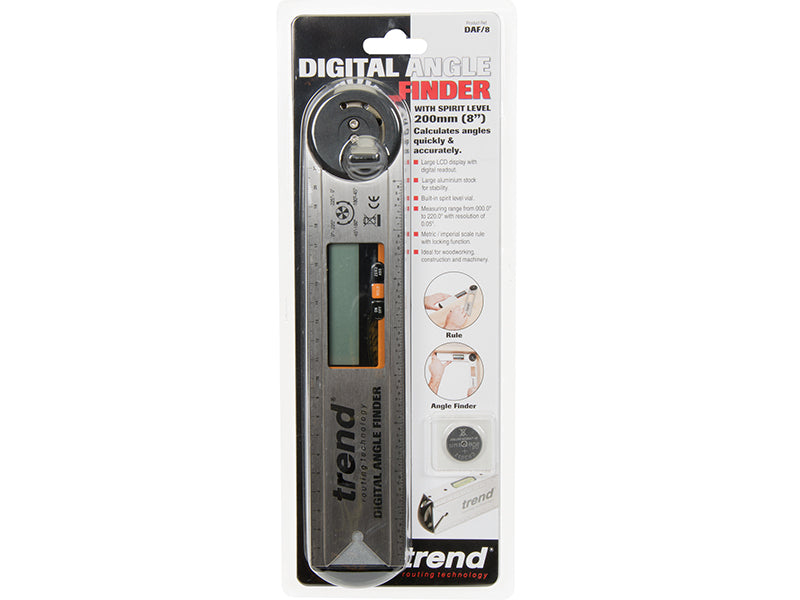 Trend Digital Angle Finder 200mm (8in) TREDAF8