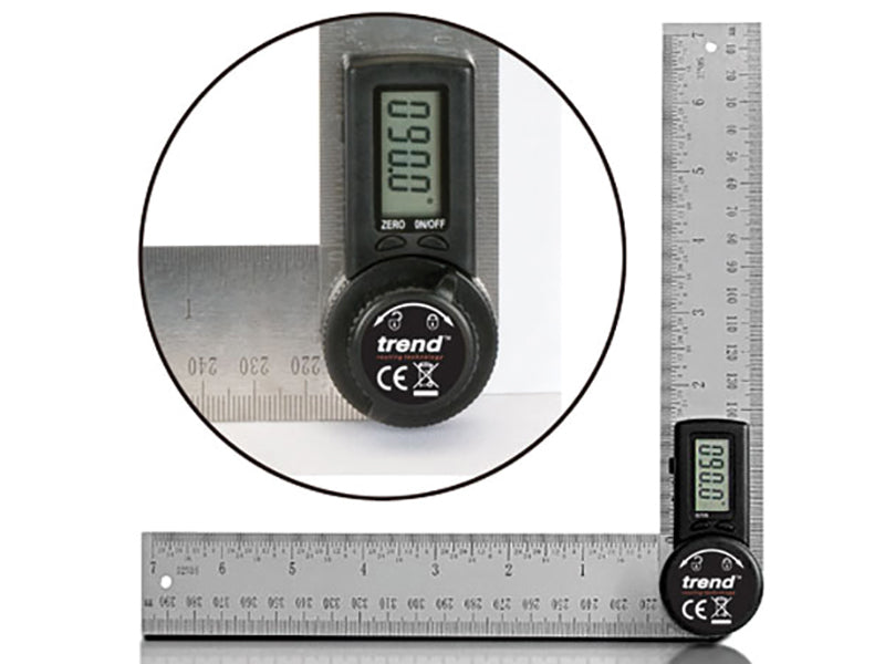 Trend Digital Angle Rule 500mm (19.3/4in) TREDAR500