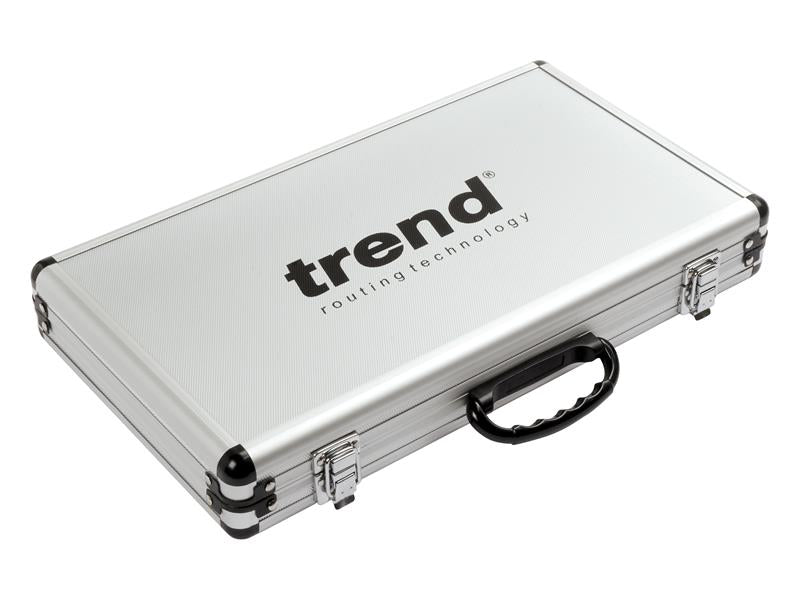 Trend 1/4in TCT Router Bit Starter Set, 50 Piece TRESET50PC14