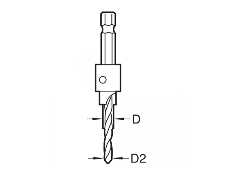 Trend SNAP/CB/3TC TCT Tipped Counterbore 4.75 x 12.7mm TRESNAPCB3TC