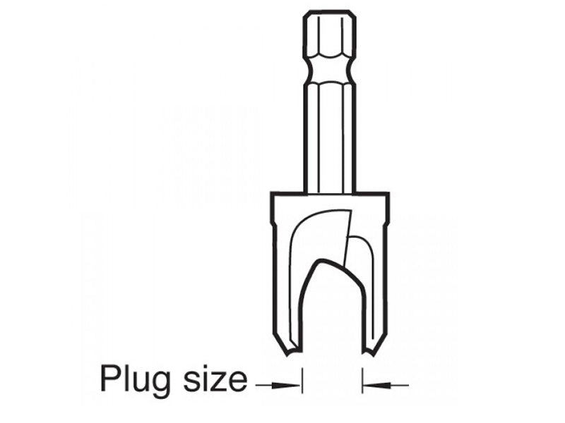 Trend SNAP/PC/12 Plug Cutter 1/2in TRESNAPPC12