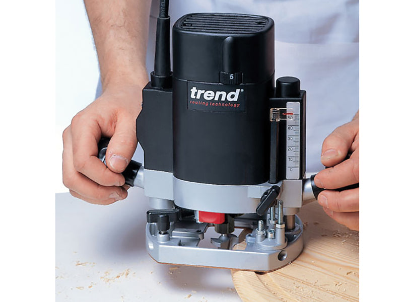 Trend TRET5ELB T5EB 1/4in Variable Speed Routers 1000W 110V