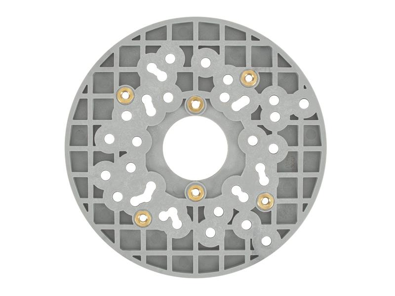 Trend Universal Trim Router Sub-Base 150mm With 9 Hole Patterns TREUNIBASTRM