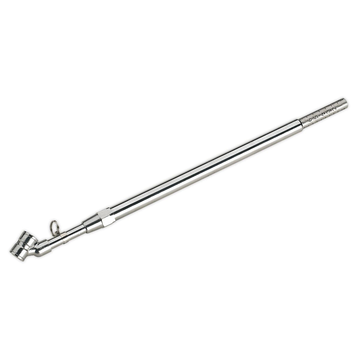 Sealey Tyre Pressure Gauge Deluxe Twin Push-On Connector 0-11bar(0-160psi) TST/PG3