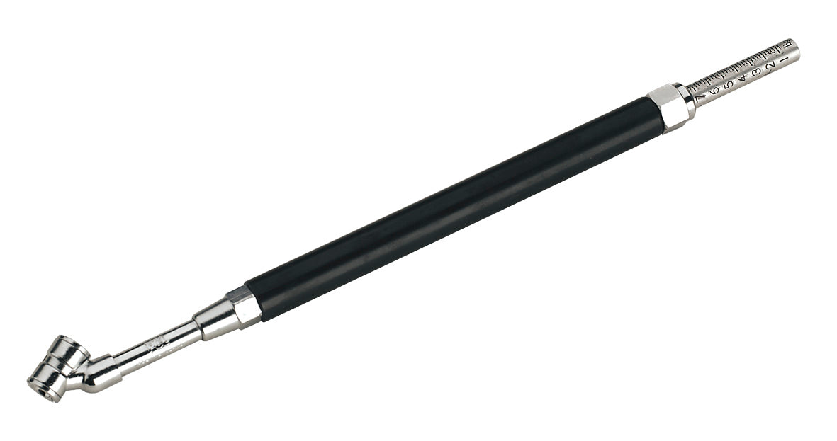 Sealey Tyre Pressure Gauge Deluxe Twin Push-On Connector 0-11bar(0-160psi) TST/PG4