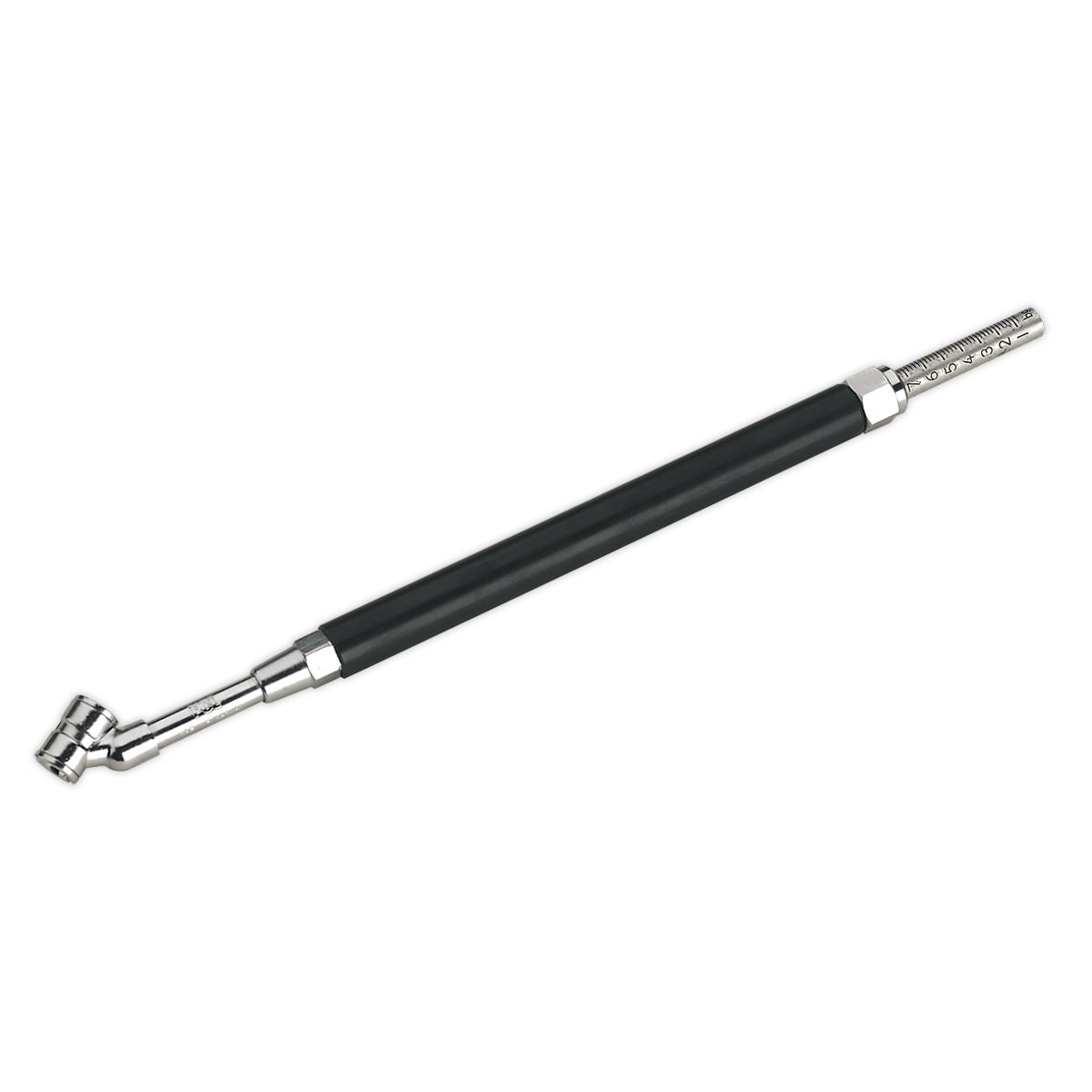 Sealey Tyre Pressure Gauge Deluxe Twin Push-On Connector 0-11bar(0-160psi) TST/PG4