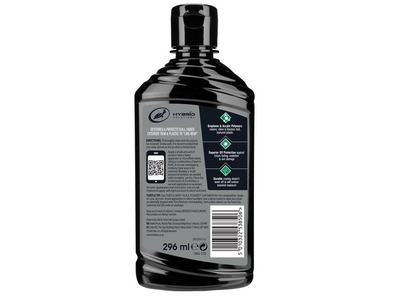 Turtle Wax Hybrid Solutions Graphene Acrylic Trim Restorer 296ml TWX53850
