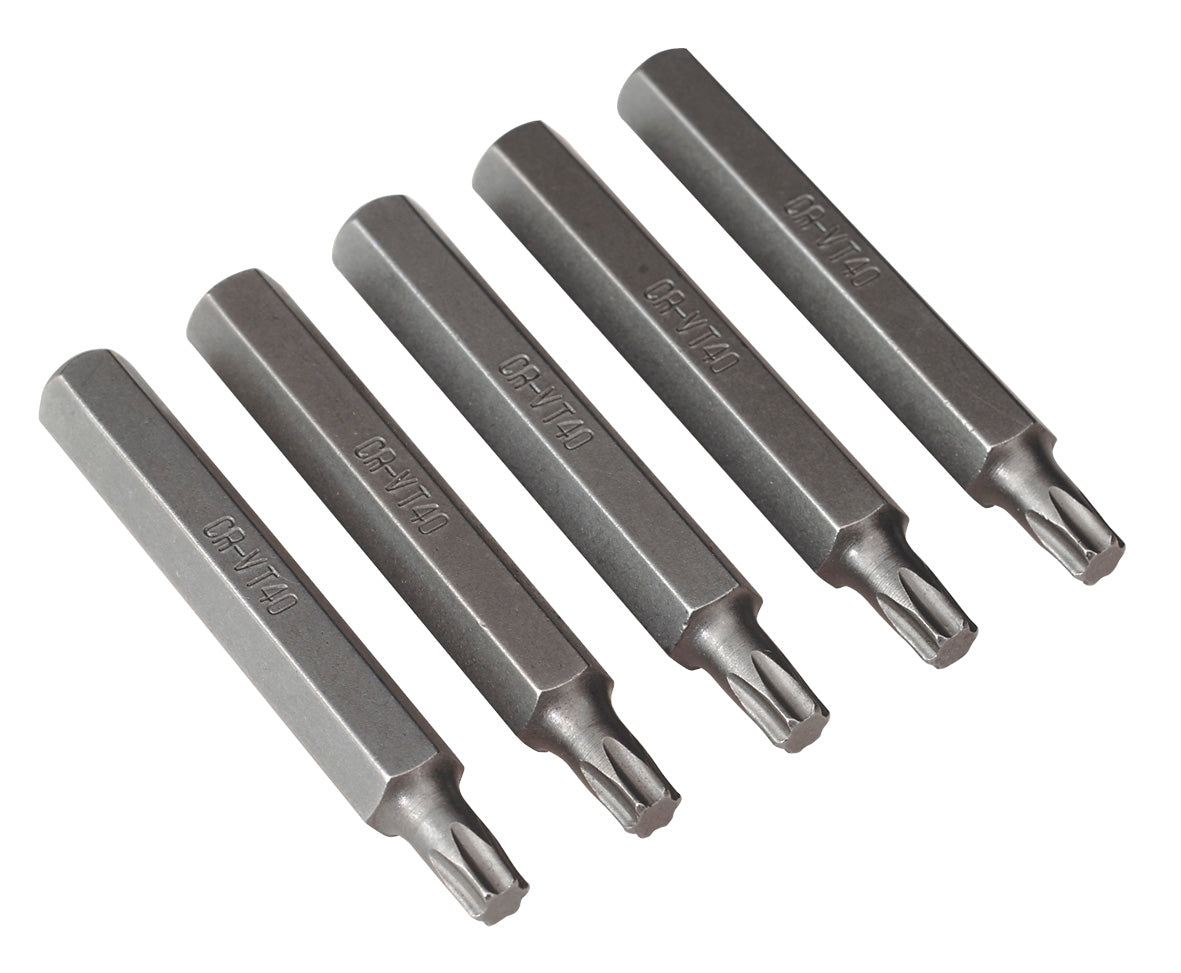 Sealey TRX-Star* T40 Bit Long Pack of 5 TX40L5