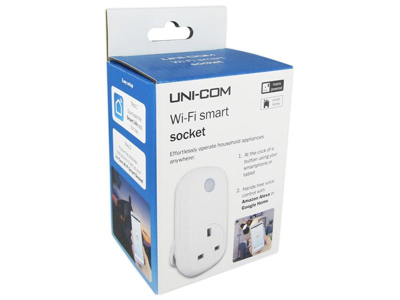 Uni-Com Wi-Fi Smart Socket UNC66774