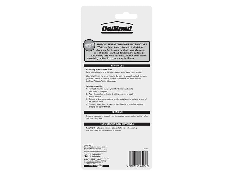UniBond Sealant Smoother & Remover Tool UNI1550217