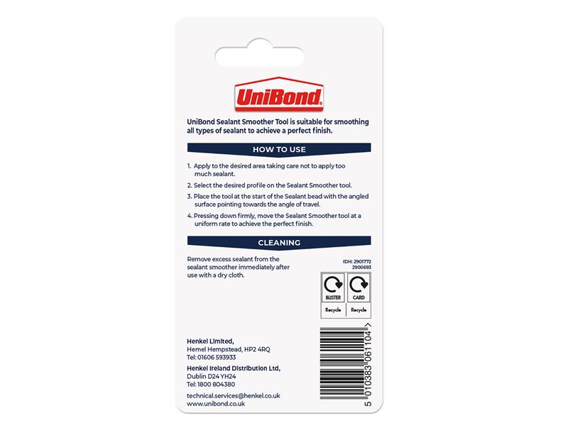 UniBond Sealant Finishing Tool UNI1582528