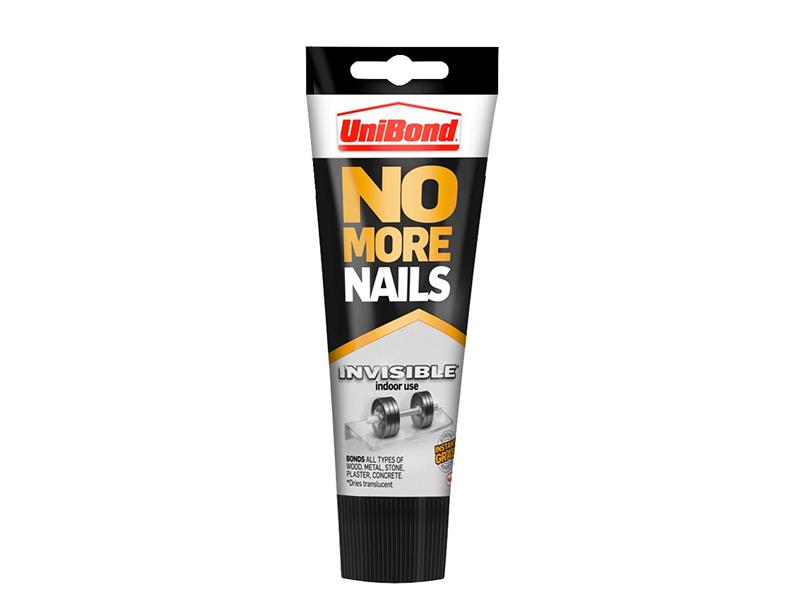UniBond No More Nails Invisible Grab Adhesive Tube 184g UNI2729730