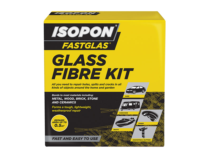 U-POL ISOPON® FASTGLAS Resin & Glass Fibre Kit Large UPOGLLAD