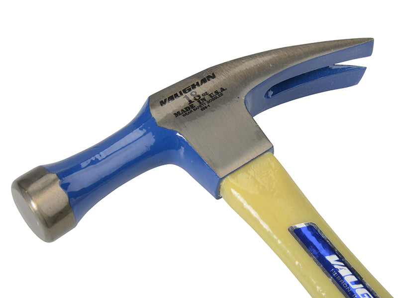 Vaughan E18F Electrician's Hammer Fibreglass Handle 510g (18oz) VAUE18F
