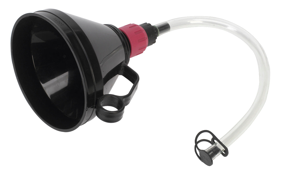 Sealey Valved Funnel with Flexible Spout �160mm VFF1