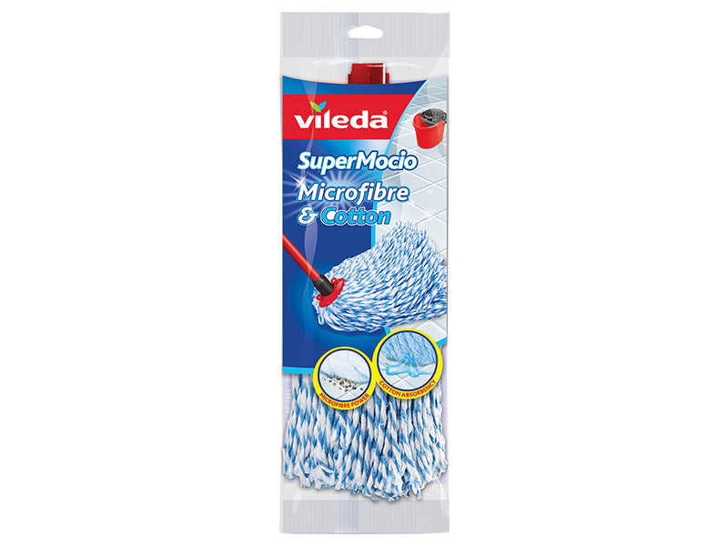 Vileda SuperMocio Microfibre & Cotton Refill VIL139110
