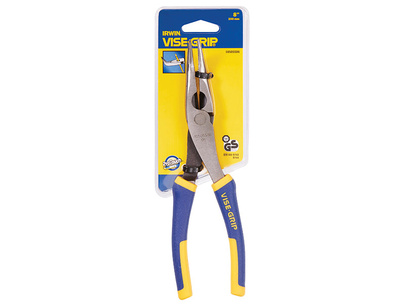 IRWIN Vise-Grip 40° Bent Long Nose Pliers 200mm (8in) VIS10505506