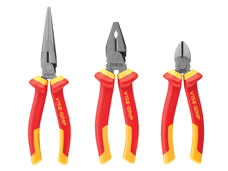 IRWIN Vise-Grip VIS10505519 VDE Pliers Set, 3 Piece