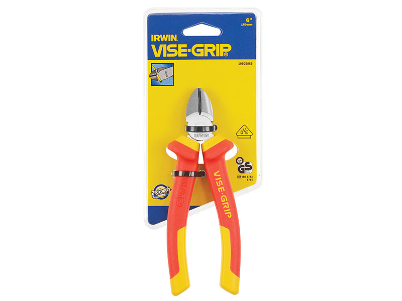 IRWIN Vise-Grip Diagonal Cutter Pliers VDE 150mm VIS10505865