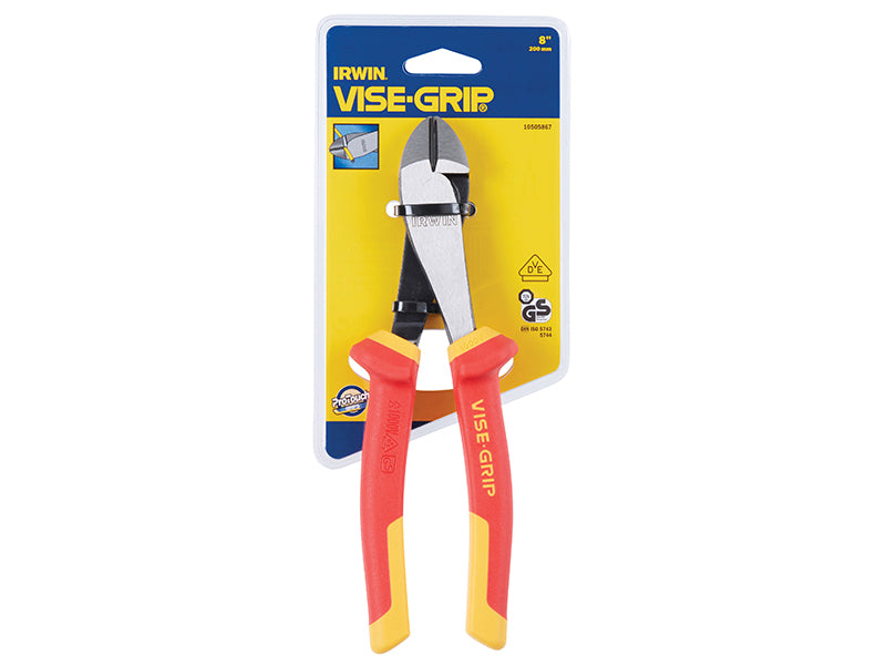 IRWIN Vise-Grip Diagonal Cutter Pliers VDE 200mm VIS10505867
