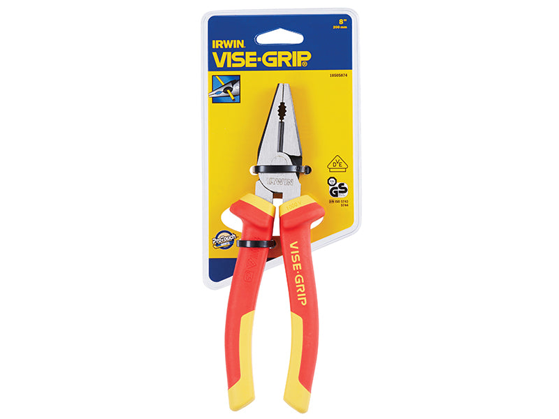 IRWIN Vise-Grip VDE Combination Pliers - High Leverage 200mm VIS10505874