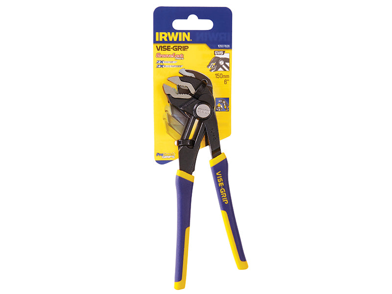 IRWIN Vise-Grip GV6 Groovelock Water Pump ProTouch™ Handle Pliers 150mm VIS10507626