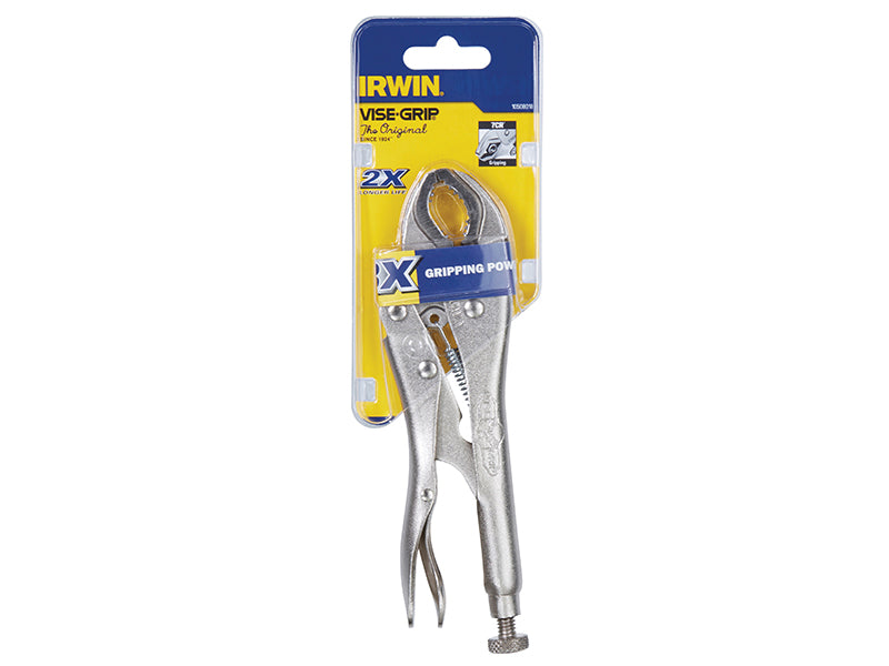 IRWIN Vise-Grip 7CR Curved Jaw Locking Pliers 178mm (7in) VIS10508018