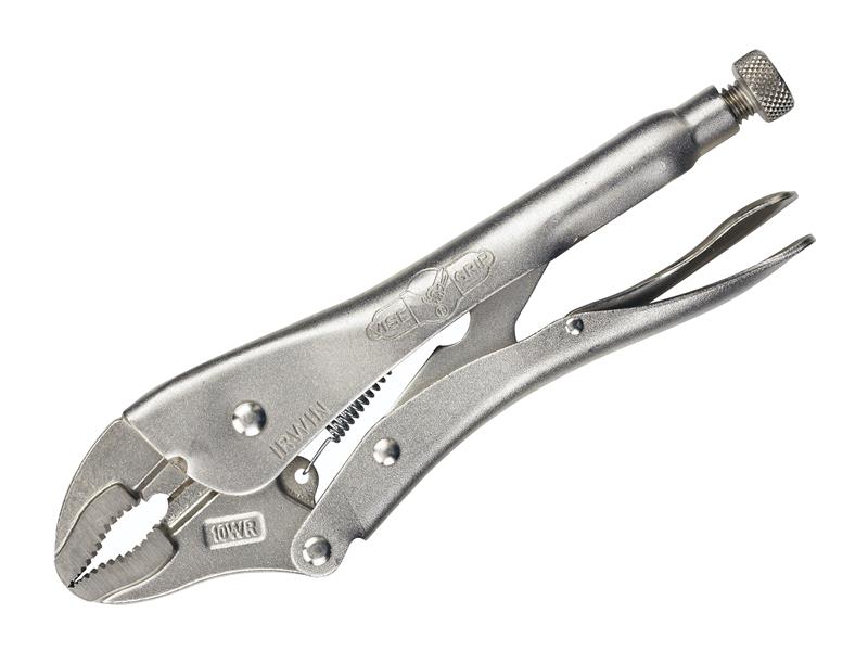 IRWIN Vise-Grip 10WRC Curved Jaw Locking Pliers with Wire Cutter 254mm (10in) VIS10WRC