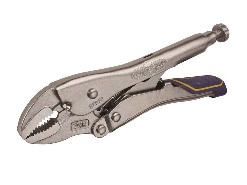 IRWIN Vise-Grip 7WR Fast Release™ Curved Jaw Locking Pliers with Wire Cutter 178mm (7in) VIST07T
